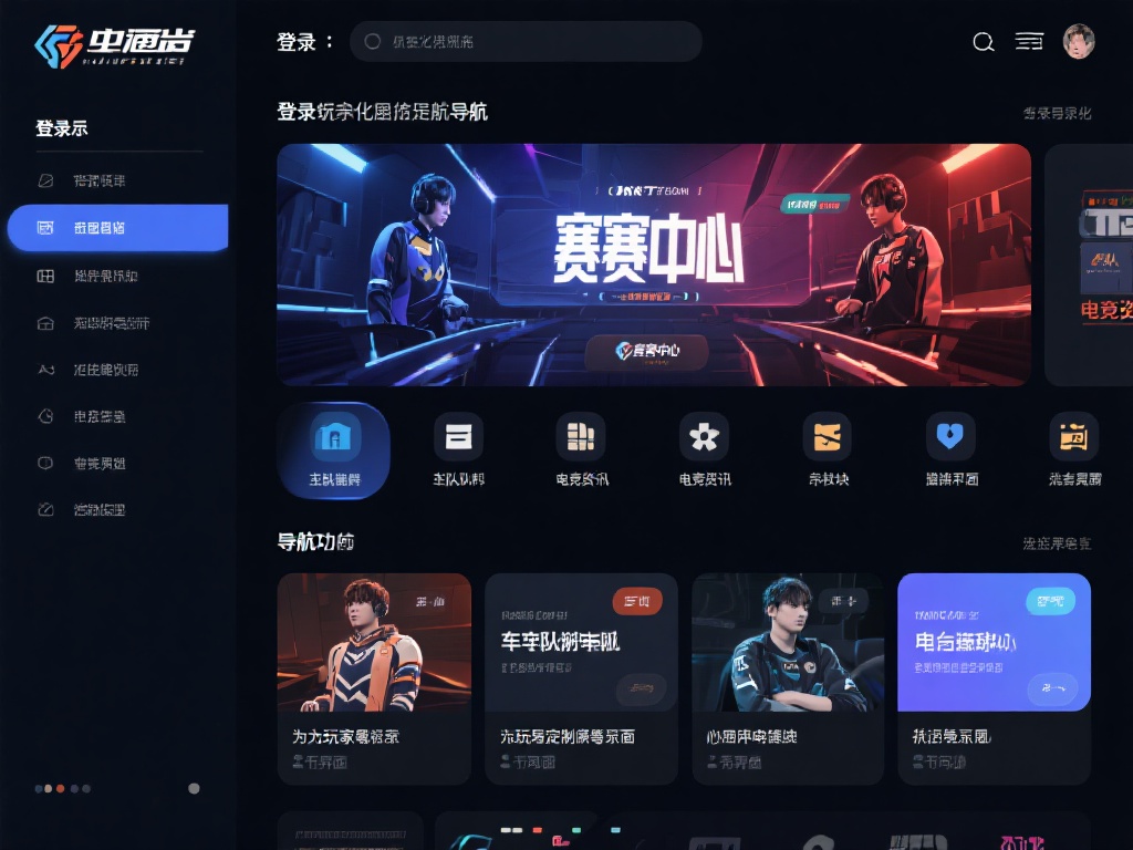 YY易游电竞登录平台详细指南与完整操作步骤解析 登录后,您将看到完善的导航功能,包括赛事中心、战队