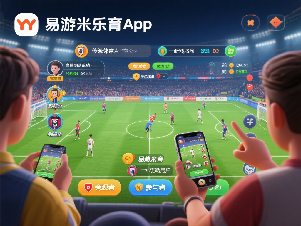 YY易游米乐体育app:畅享创新游戏玩法,体验体育精彩魅力 传统的体育应用通常以赛事直播和新闻资讯为主,而YY